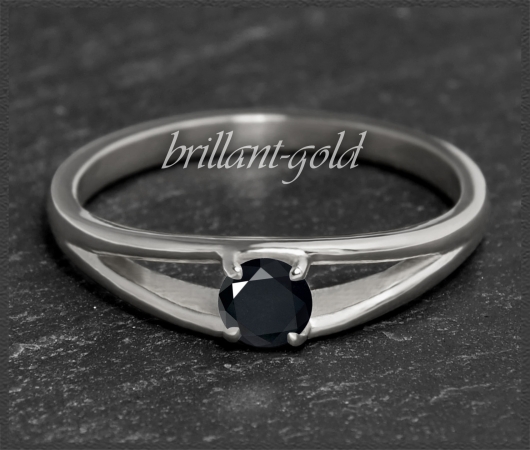 Brillant Ring aus 585 Weißgold, 0,27ct